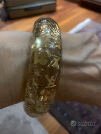 Bracciale Louis Vuitton inclusion bangle in resina