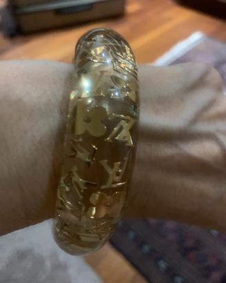 Bracciale Louis Vuitton inclusion bangle in resina