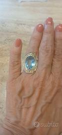 Anello topazio