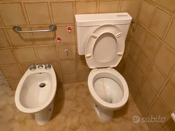 sanitari kit completo wc, bidet, lavabo e lavatoio