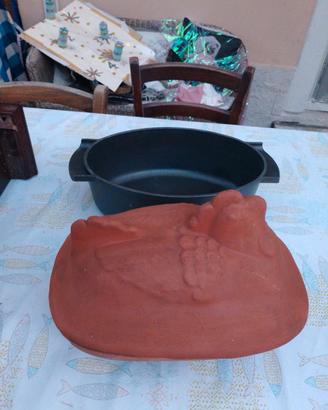 pentole cotto e ghisa
