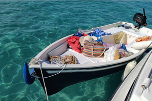 Gozzo Amalfi motore e carrello non omologato