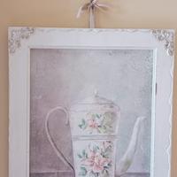 Quadro shabby angelica