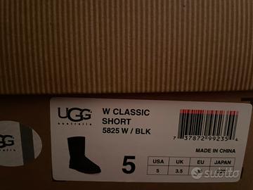 UGG nero taglia 36