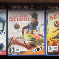 pes 1 fifa street 1 e 2 ps2 pal ita