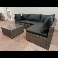 set divano angolo per esterno 