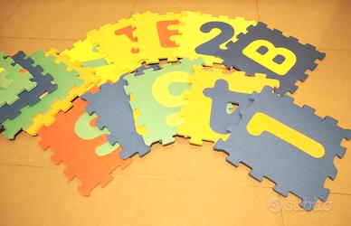 15 pz tappeto in gomma per bambini