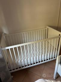 Lettini gemellari + kit per unirli+materassi
