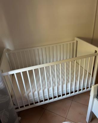 Lettini gemellari + kit per unirli+materassi