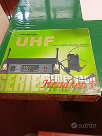 Radiomicrofono UHF Headset Audio-technica Series 1
