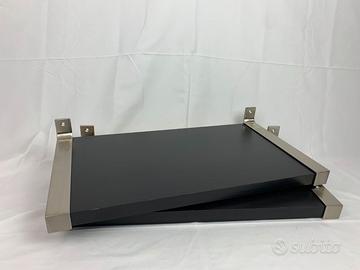 Mensole legno e acciaio