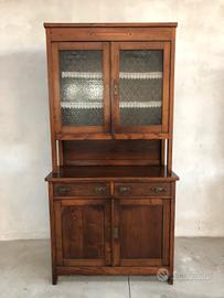 Credenze Liberty doppio corpo con vetrina
