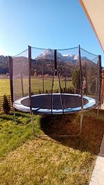 Trampolino elastico 4x2,60