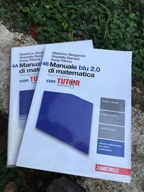 Libro di testo MANUALE BLU di MATEMATICA 4A e B