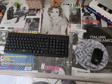 tastiera wireless usb