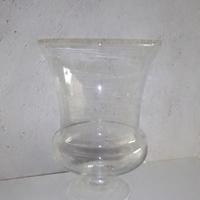 Vaso di fiori in vetro super gigante, 36 cm