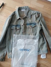 giacca jeans OFF WHITE 