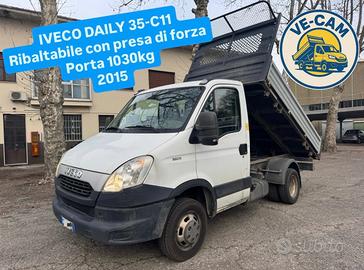 IVECO DAILY 35-C11 RIBALTABILE 2015 PORTATA 1030KG
