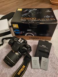 Nikon D5600 18-55VR Kit - af-p dx Nikkor 18-55mm f