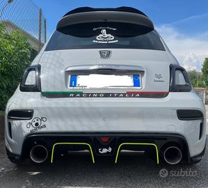 Estrattore maggiorato + scarico abarth