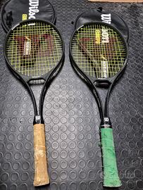 Coppia racchette tennis Wilson mod. Europa