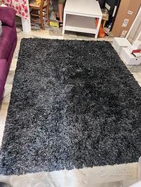 tappeto pelo lungo calligaris connubia nero shiny