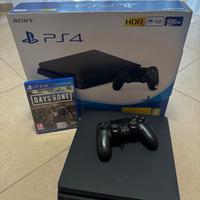 PS4 slim 500 gb + controller