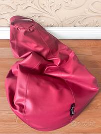 Pouf Poltrona Sacco Pera in ecopelle