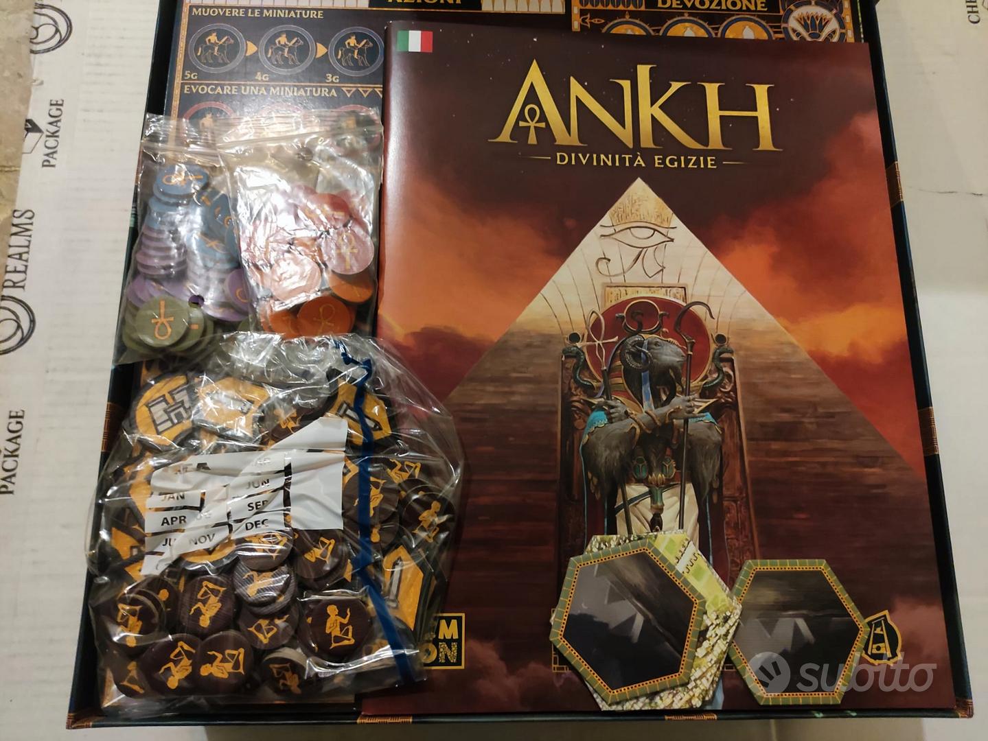 gioco da tavolo Ankh, divinità egizie - Tutto per i bambini In