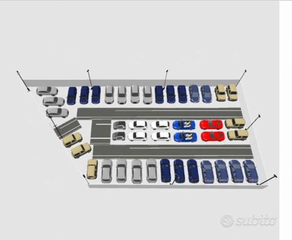 Piazzale per auto zona san Gaetano