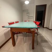 Tavolo in vetro temperato Calligaris allungabile