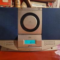 stereo compatto anni 90 CAT Radio FM CD MC stereo7