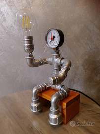Lampada stile industrial