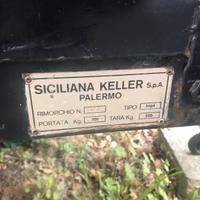 Rimorchio tipo biga siciliana keller