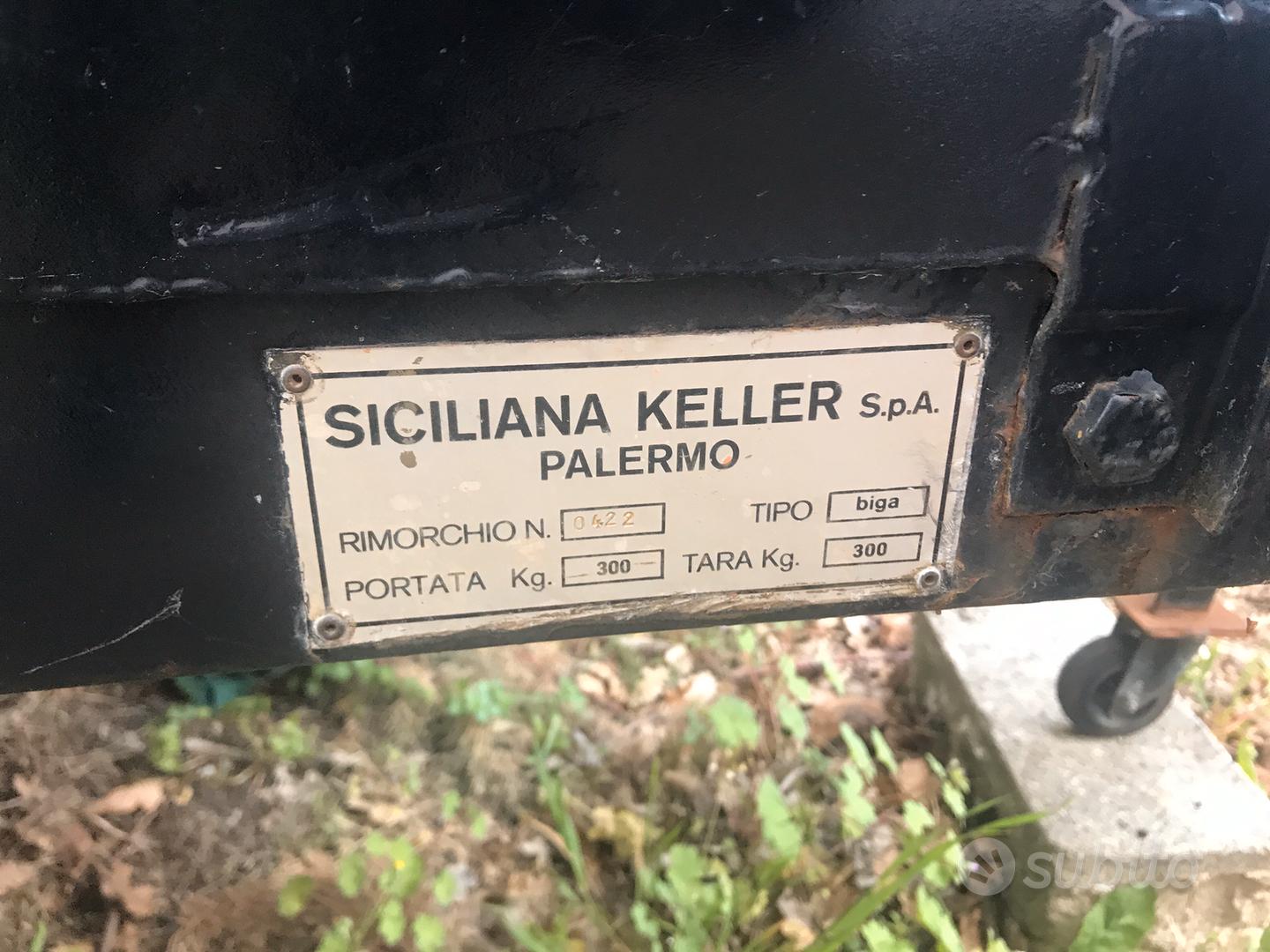 Rimorchio tipo biga siciliana keller - Accessori Auto In vendita a ...