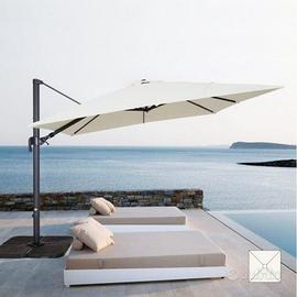 OMBRELLONE DA GIARDINO ANTRACITE DECENTRATO 3X3