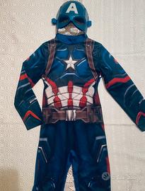 Costume + maschera Capitan America