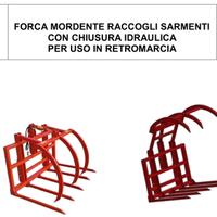 FORCA MORDENTE RACCOGLI SARMENTI ARATRI BIAGIOLI A