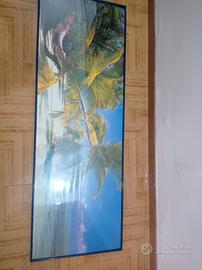 Quadro spiaggia caraibi..