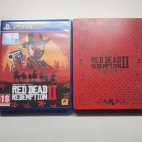 Red Dead Redemption 2 con steelbook ps4