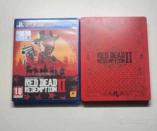 Red Dead Redemption 2 con steelbook ps4