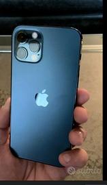 Iphone 12 pro blu pacifico 128 gb usato