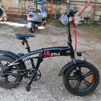 Bici elettrica pieghevole Smartway M2-R1AL-K
