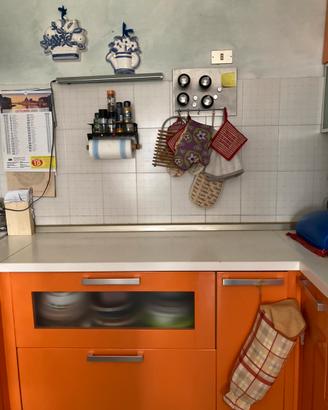 CUCINA COMPONIBILE LACCATA LUCIDA EUROMOBILI
