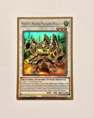 Carta yugioh synchro gold