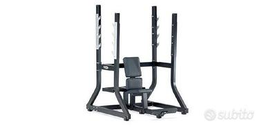 Olympic military press technogym