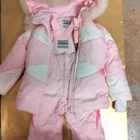 completo sci bambina 7 anni nuovo