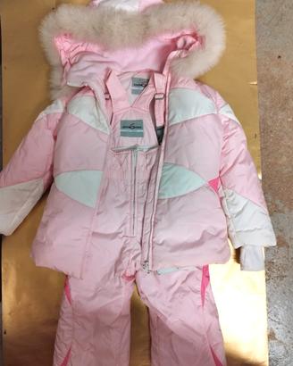 completo sci bambina 7 anni nuovo