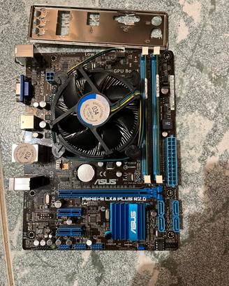 Scheda madre asus + intel i3 3.30ghz + 8gb ram