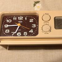  orologio da tavolo o sveglia anni70 con 8 melodie